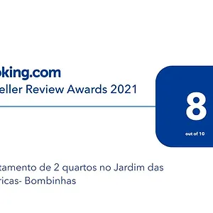 De 2 Quartos No Jardim Américas- Bombinhas
